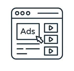 Decorative: Paid Ads Icon